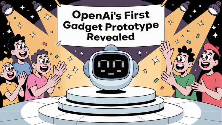 OpenAI's first gadget prototype revealed