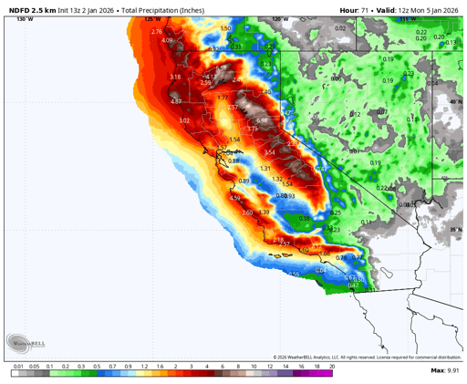 More West Coast storminess and Great Lakes snow