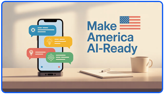📱 White House launches free AI course