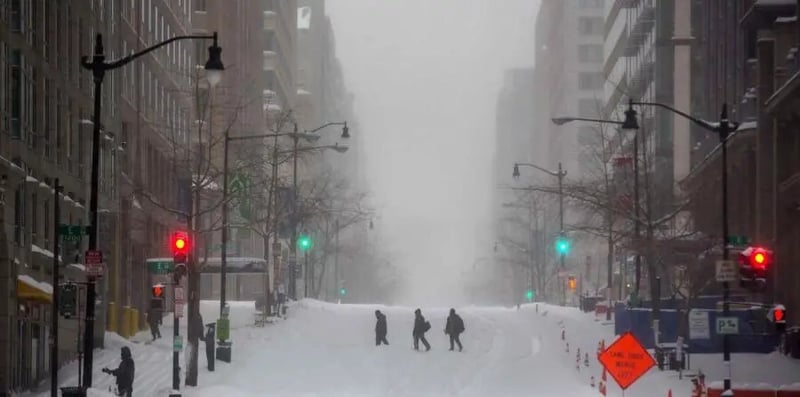 Cómo cubrir una tormenta de nieve