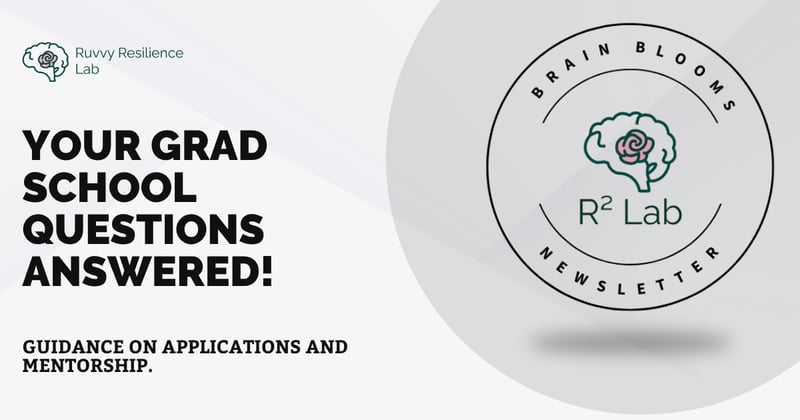 Your Grad School Questions Answered! 