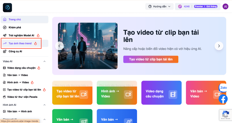 Chỉ 1 click - tạo ảnh BẮT TREND HOT và khiến THƯƠNG HIỆU CÁ NHÂN của bạn bùng nổ khắp mạng xã hội!