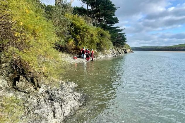 November 13 - Man rescued from the river Gannel