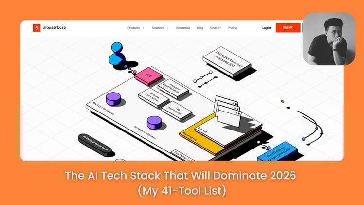 💥 The AI Tech Stack That Will Dominate 2026 (My 41-Tool List)