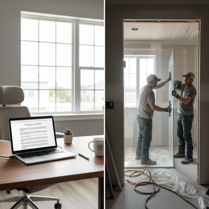 1st Glass Door Installed. Here’s What Happened.