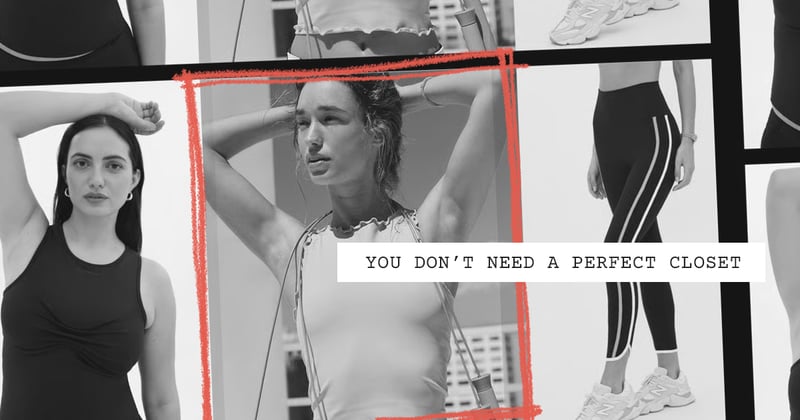 You don’t need a perfect closet❣️ 