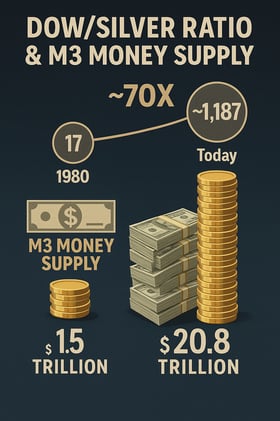 🥈$2,521 Silver? The Dow/Silver Ratio Thinks So