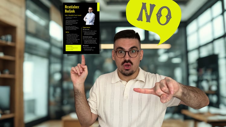 “Drop your resume, I’ll give you a hint”