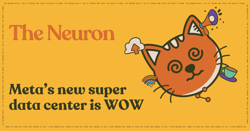 😺 Meet Meta's new "Prometheus" data center...