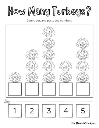 Count How Many Turkeys
