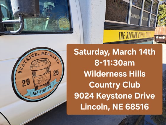 The Station coffee truck makes its Wilderness Hills debut Saturday morning!