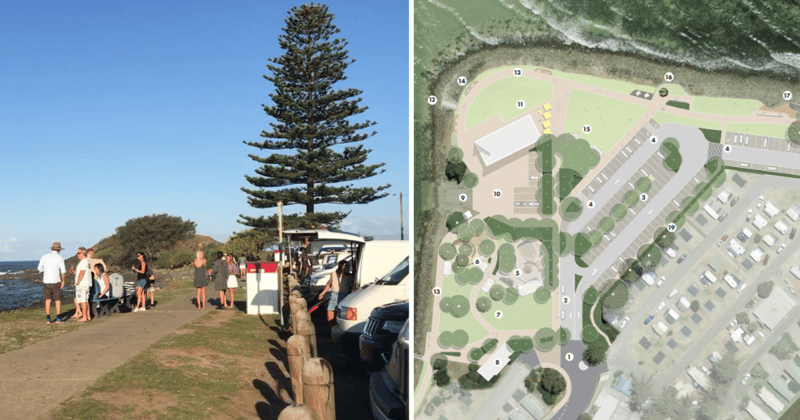 "Part of the magic": Concern for "front-row" parking spots in draft plan for Crescent Head Foreshore