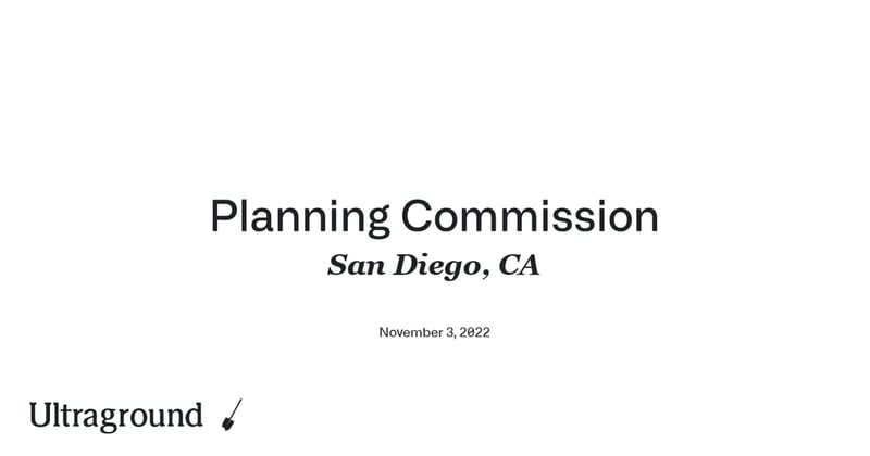 San Diego Planning Commission
