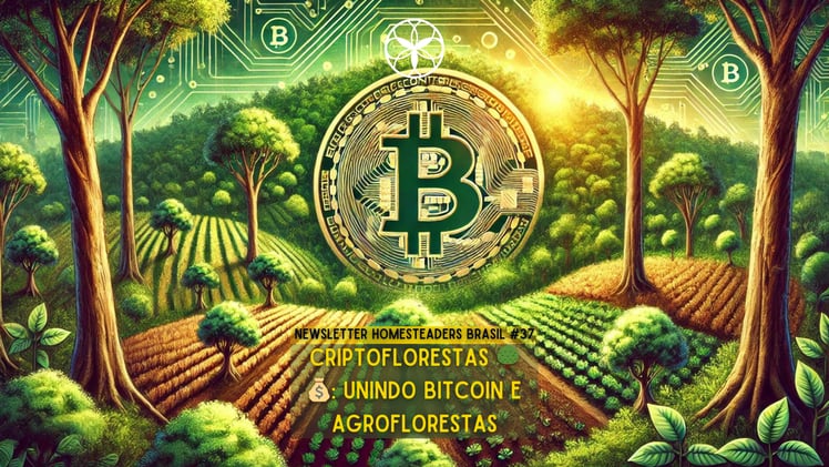 Homesteaders Brasil #37 | Criptoflorestas 🌳💰: Unindo Bitcoin e Agroflorestas para um Futuro Sustentável