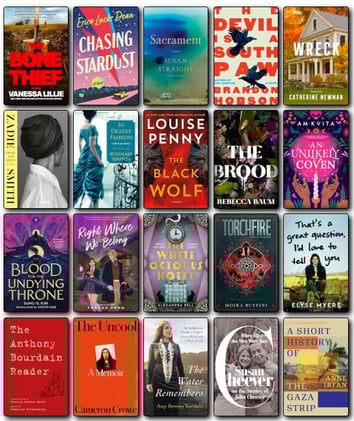 Publishing This Week: Louise Penny, Alix E. Harrow, Zadie Smith, and 21 more