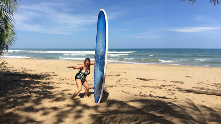 Bonnie’s first wave at 65—and why she’s still surfing at 75