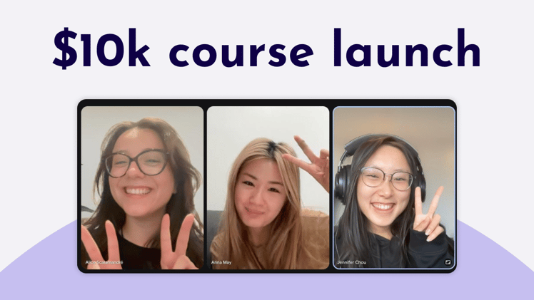 5 mistakes to avoid for a $10k course launch