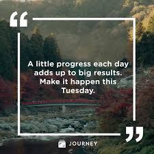 Tuesday strength: Progress is built quietly