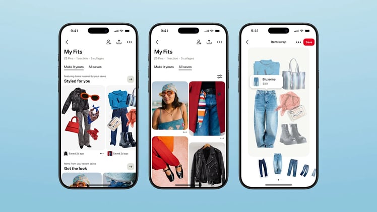 Pinterest adds AI style boards