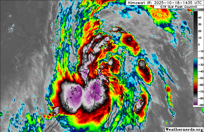 Tropical Storm Fengshen (30W / Ramil) – Tropical Cyclone Advisory #5: 1500 UTC 18 October 2025