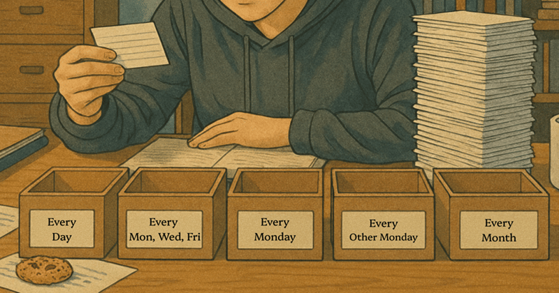 The Leitner System: Card by Card, Memory for Life