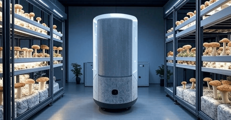 AI Boosts Mushroom Farming