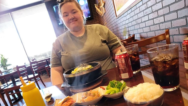 Lunch at Hansang with Sydni