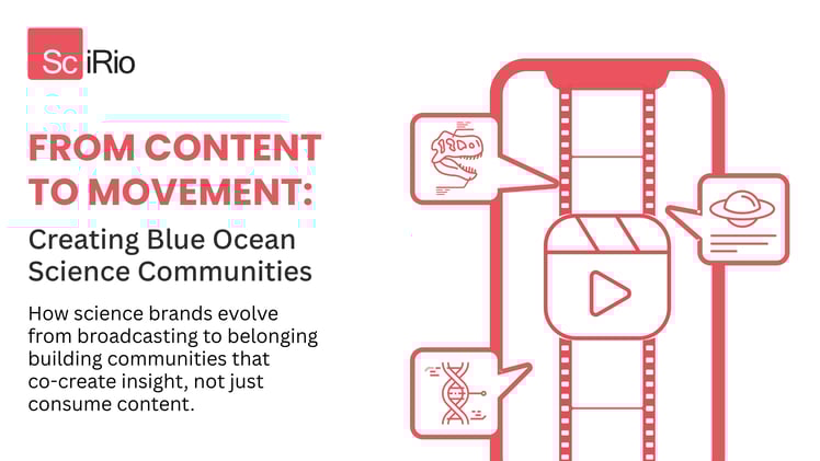 From Content to Movement: Creating Blue Ocean Science Communities