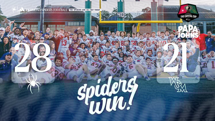 Spiders Morning Jolt 11/24: Football Wins Capital Cup over William & Mary