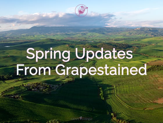 Spring Updates from Grapestained: Tastings, Tours, and Unforgettable Moments