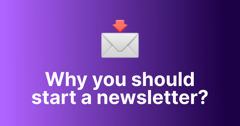 💎How to start a newsletter? + Quickstart Guide