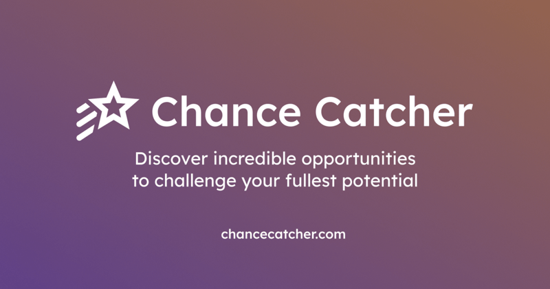 Welcome to the Chance Catcher Newsletter