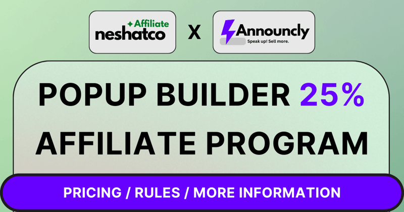 Popup Builder Affiliate Program