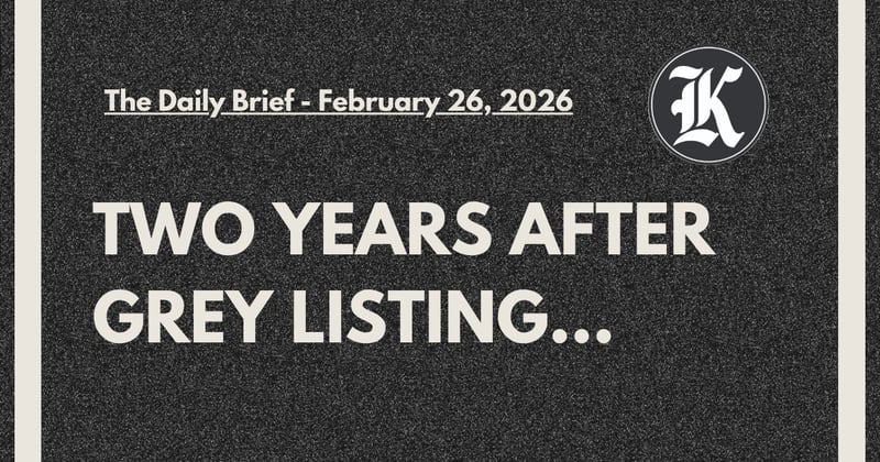 Two Years After Grey Listing...  