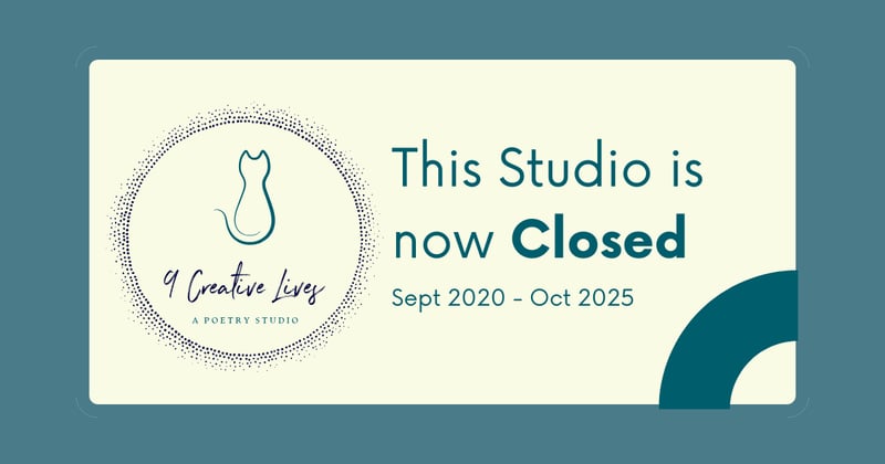 Closing 9 Creative Lives Studio: An Official Goodbye (for now)