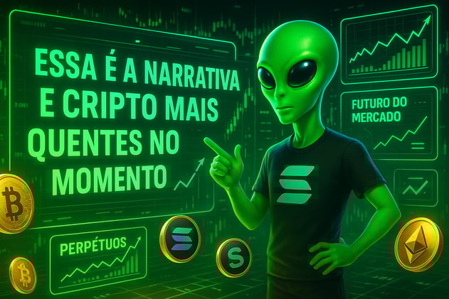 ESSA É A NARRATIVA E CRIPTO MAIS QUENTES NO MOMENTO