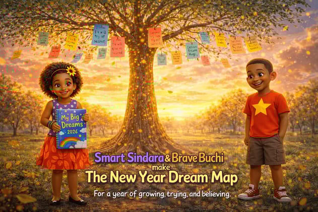 Smart Sindara & Brave Buchi make The New Year Dream Map