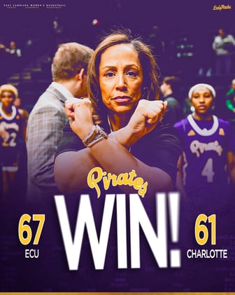 Pirate Brew 2/2: WBB bounce back to beat Charlotte
