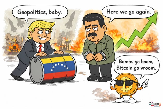 Bitcoin Rallies to $93,000 After U.S. Attack on Venezuela