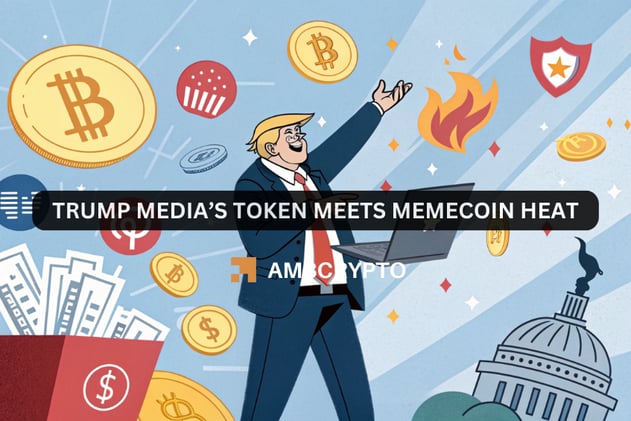 Trump Media’s token meets memecoin heat