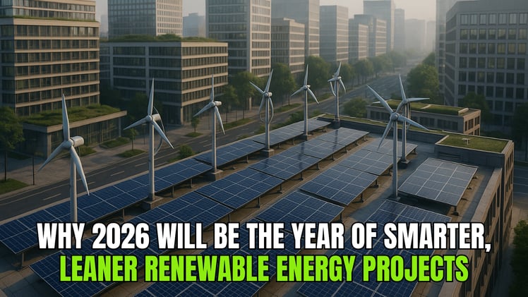 🌱 Why 2026 Will Be the Year of Smarter, Leaner Renewable Energy Projects 💡🌎