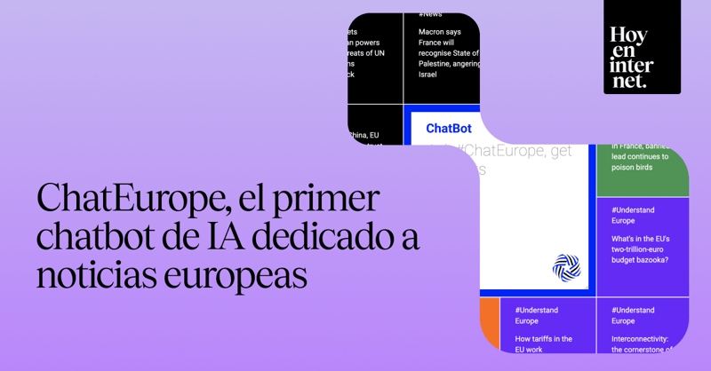 ChatEurope, el primer chatbot de IA dedicado a noticias europeas