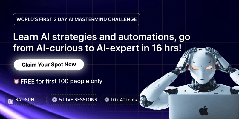 World’s first 2 day AI Challenge, Data Engineering Challenges and more