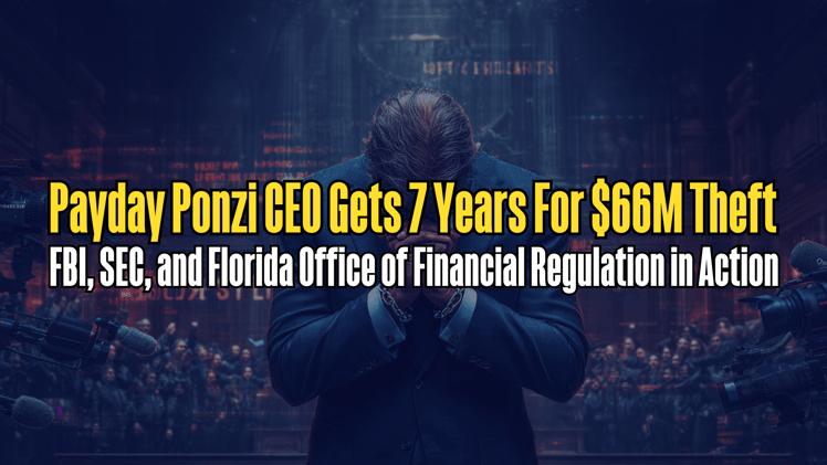 Payday Ponzi CEO Gets 7 Years For $66M Theft