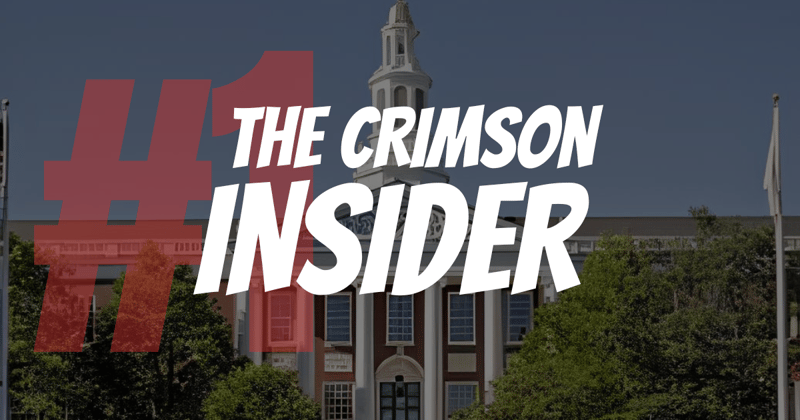 The Crimson Insider (V. #1)
