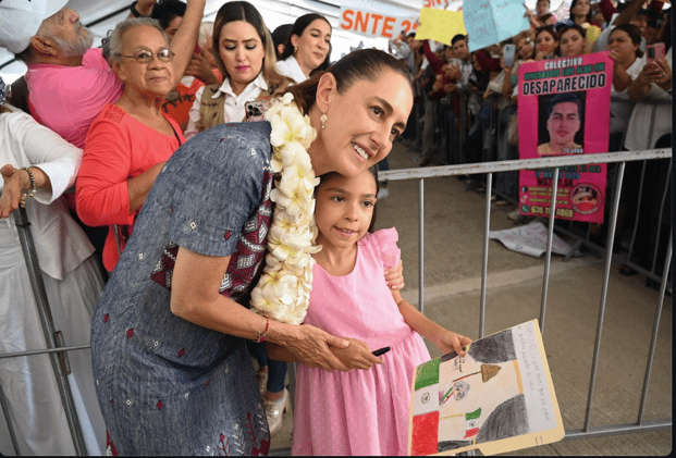 ¡Es Claudia!