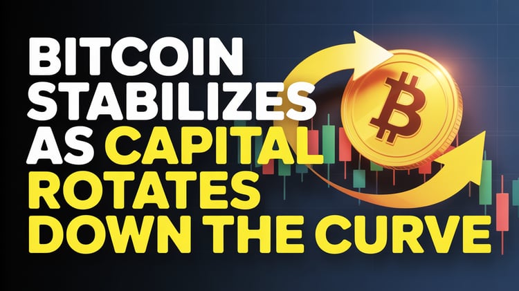 Bitcoin Stabilizes as Capital Rotates Down the Curve