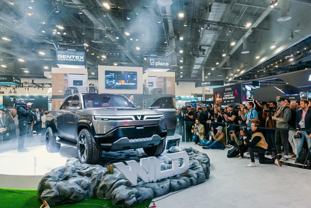 VinFast’s new electric pickup truck concept