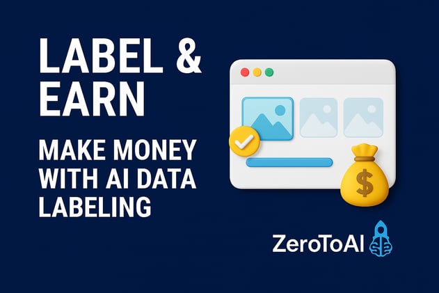 Label & Earn: How to Turn AI’s Data Addiction Into Your Side Hustle 🤖