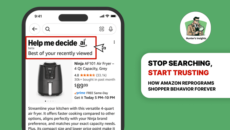 Amazon Doesn’t Want You to Choose — It Wants You to Stop Searching
